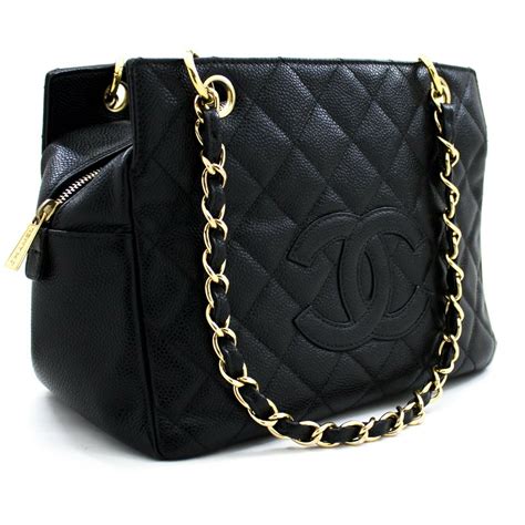 chanel black tote bag price